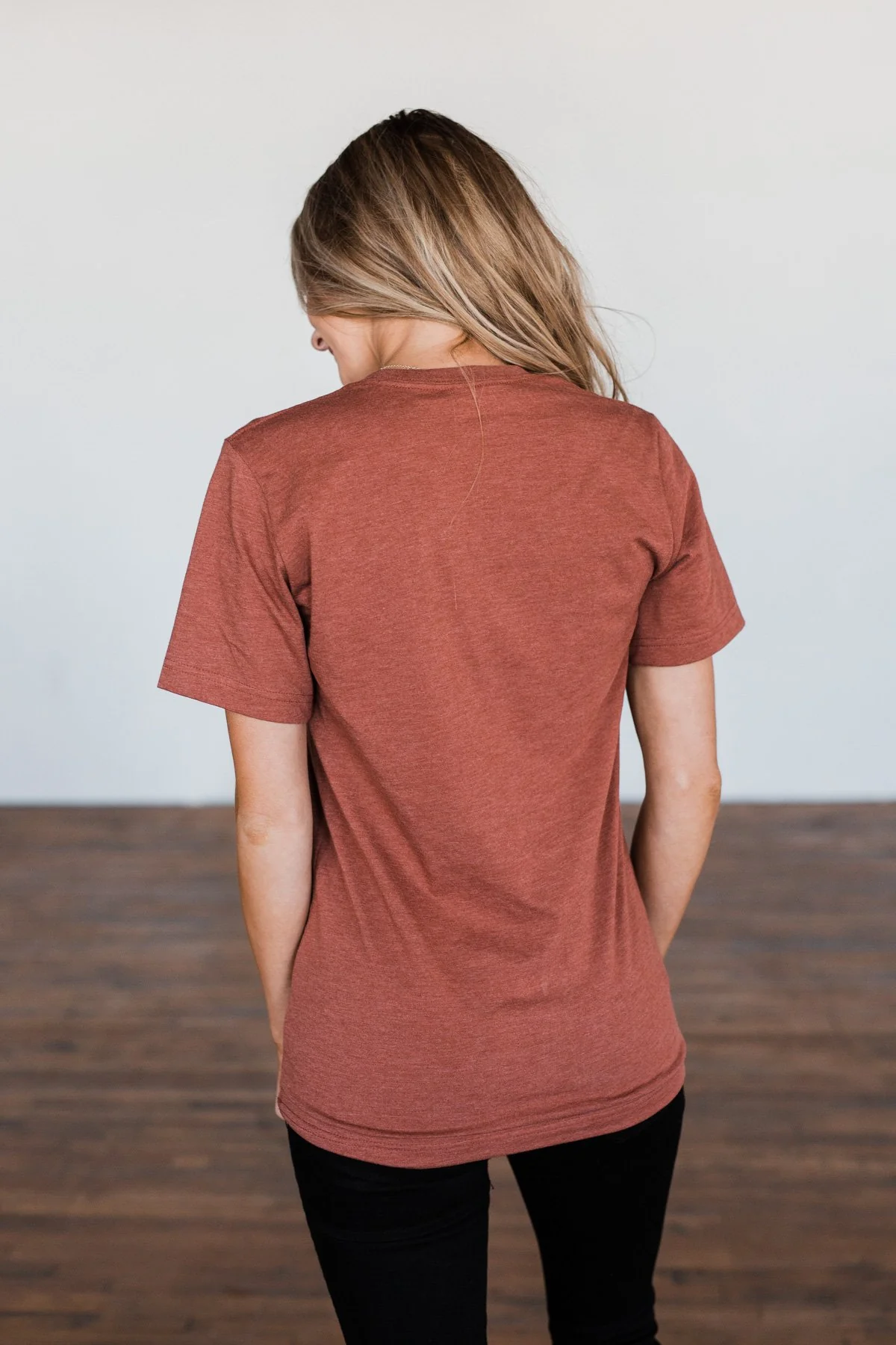 "Pumpkin Pumpkin Pumpkin" Graphic Tee- Brick - Image 6