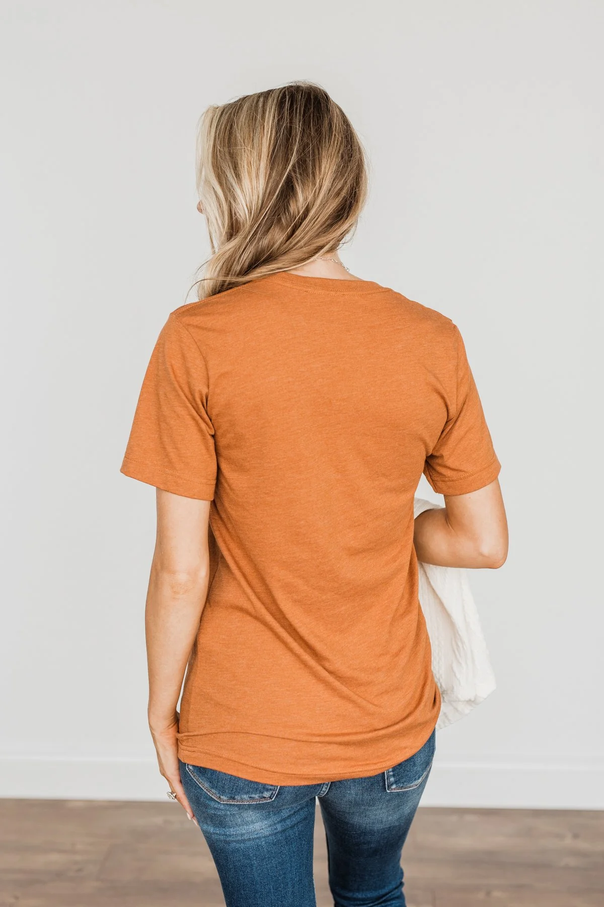 "Pumpkin Patch, Pick Your Own" Graphic Tee- Copper - Image 14