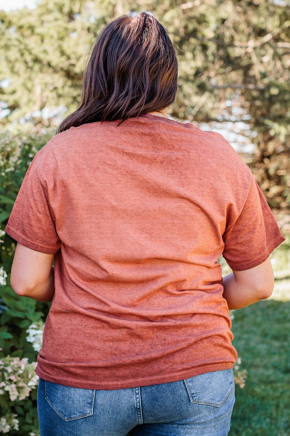 "Pumpkin Spice" Graphic Tee- Burnt Orange - Image 8