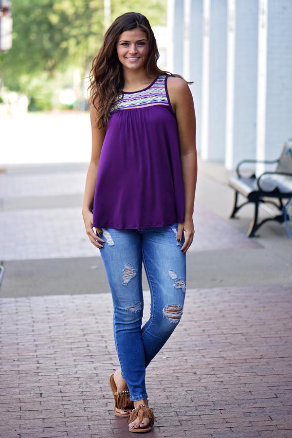 Purple Tank Top - Image 2