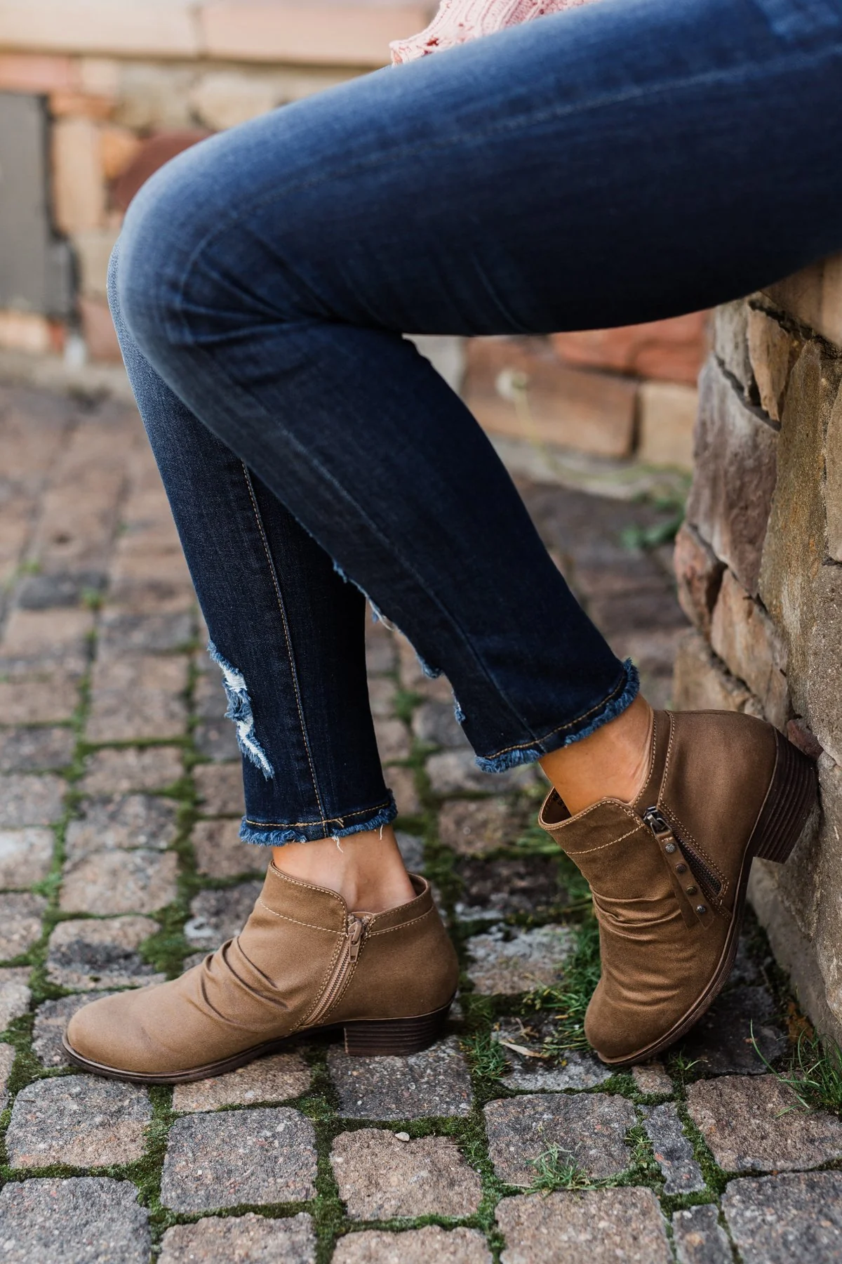 Rampage Wallace Booties- Taupe - Image 6