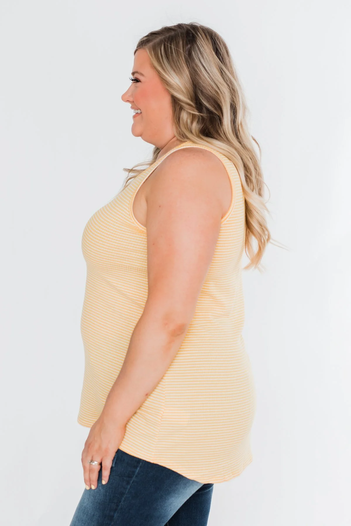 Rays Of Sunshine Tank Top- Yellow - Image 9
