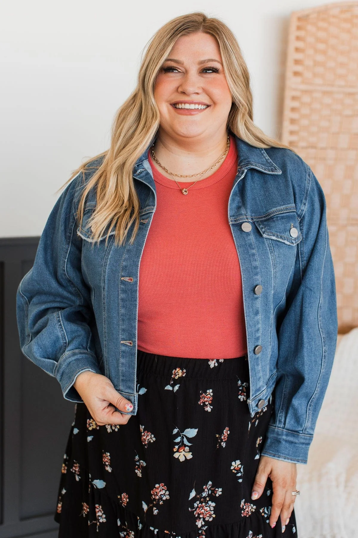 Ready For A Getaway Denim Jacket- Medium Wash - Image 3