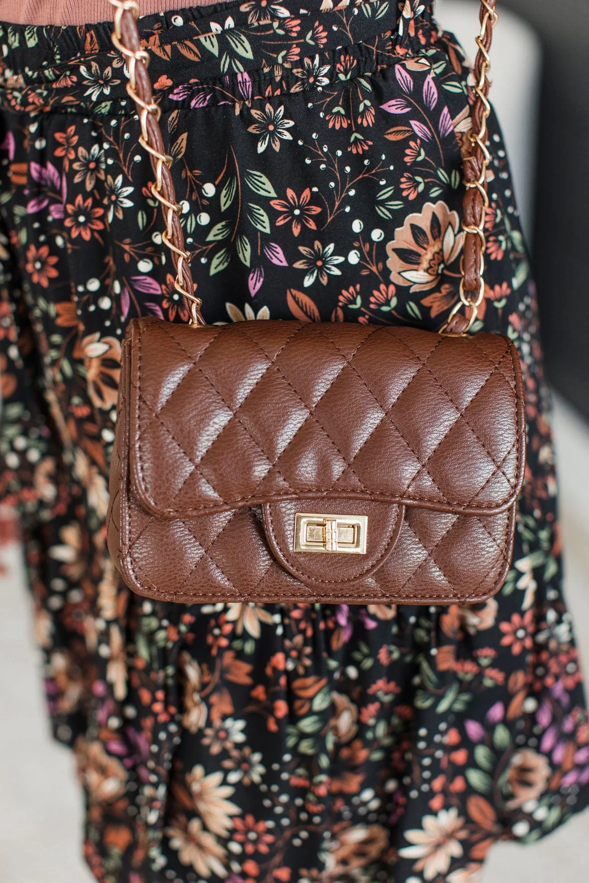 Ready To Wow Crossbody Purse- Brown - Image 2