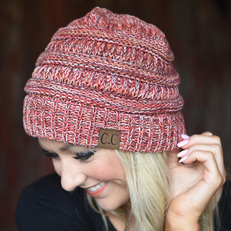 Red Speckled Beanie - Image 2