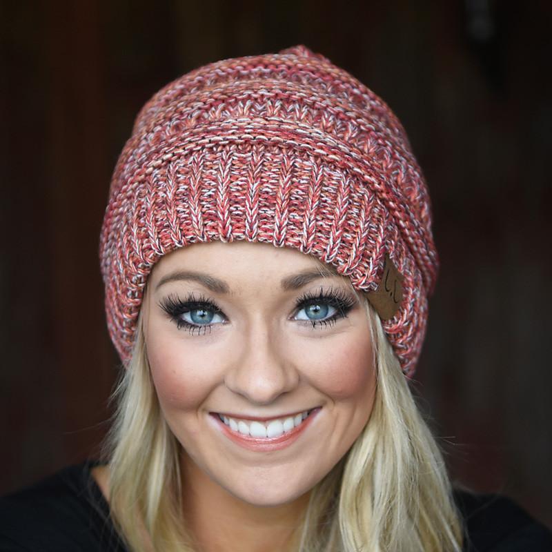 Red Speckled Beanie - Image 3
