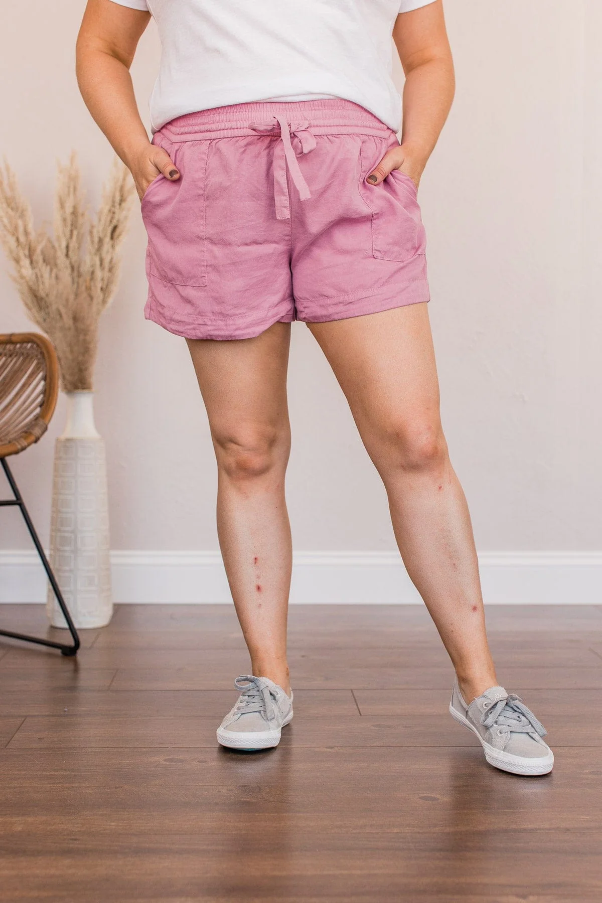 Relaxing With You Shorts- Light Orchid - Image 5