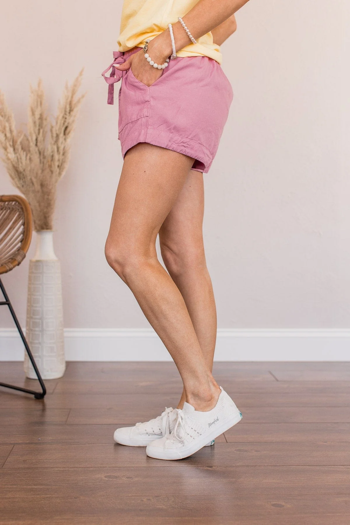 Relaxing With You Shorts- Light Orchid - Image 7