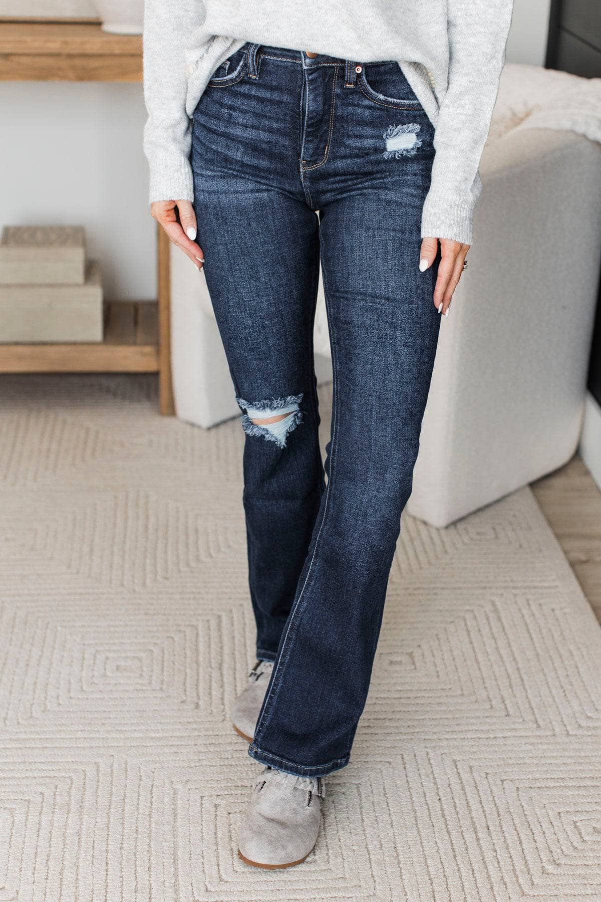 RFM Bootcut Jeans- Leilani Wash - Image 3