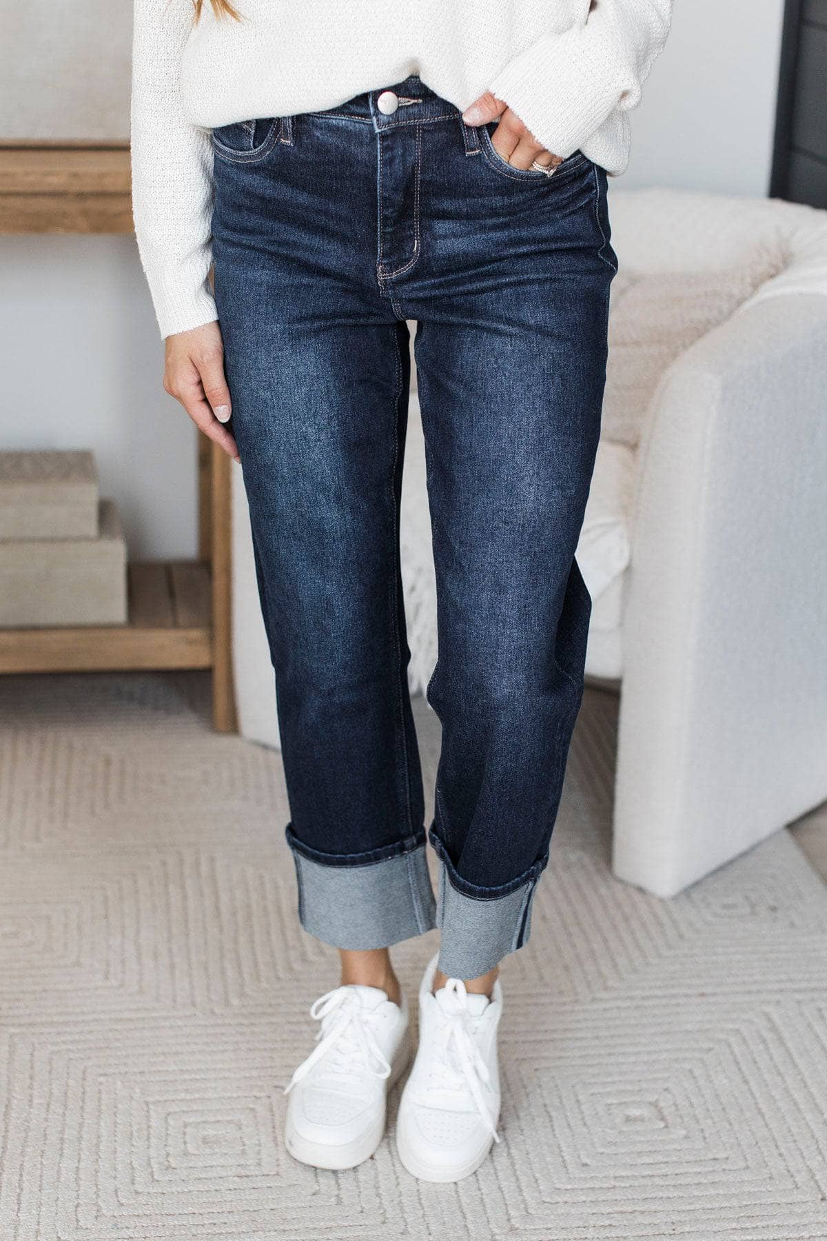 RFM Straight Leg Jeans- Nevaeh Wash - Image 3