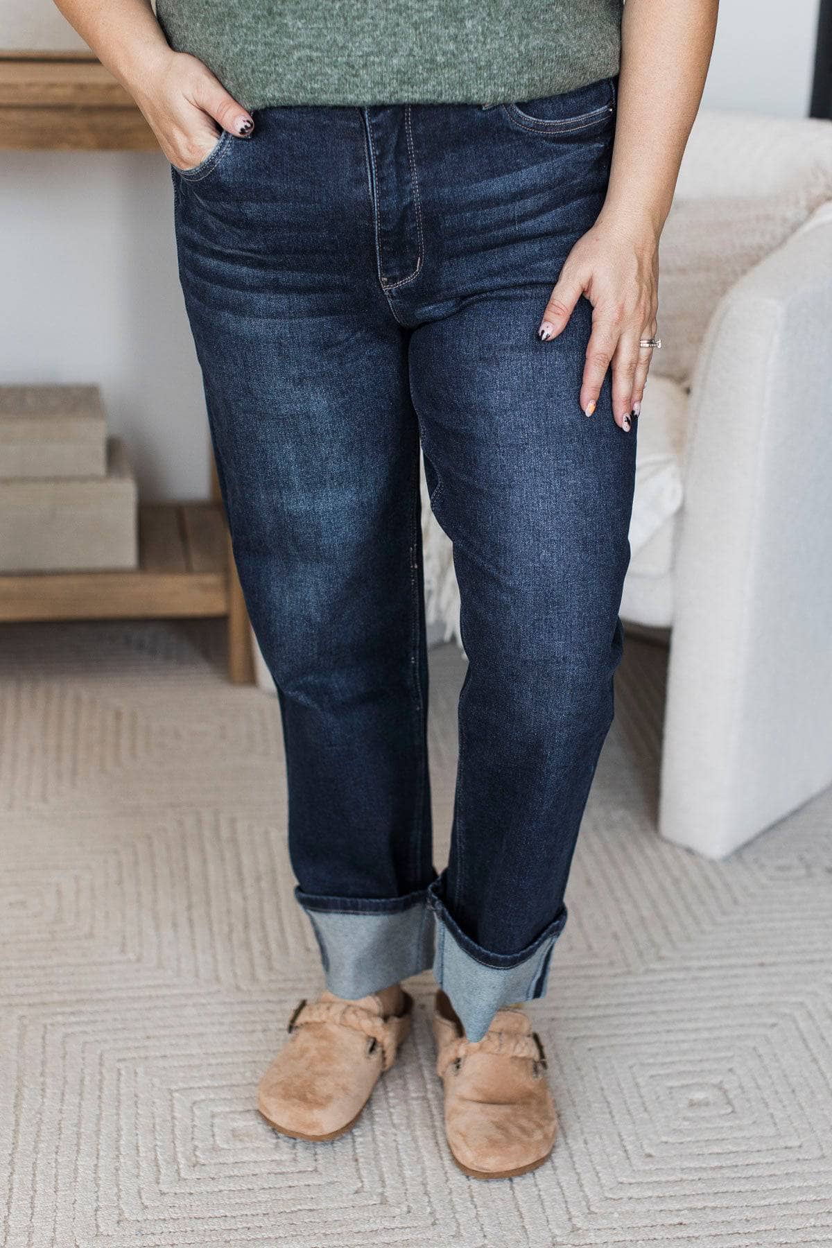 RFM Straight Leg Jeans- Nevaeh Wash - Image 4