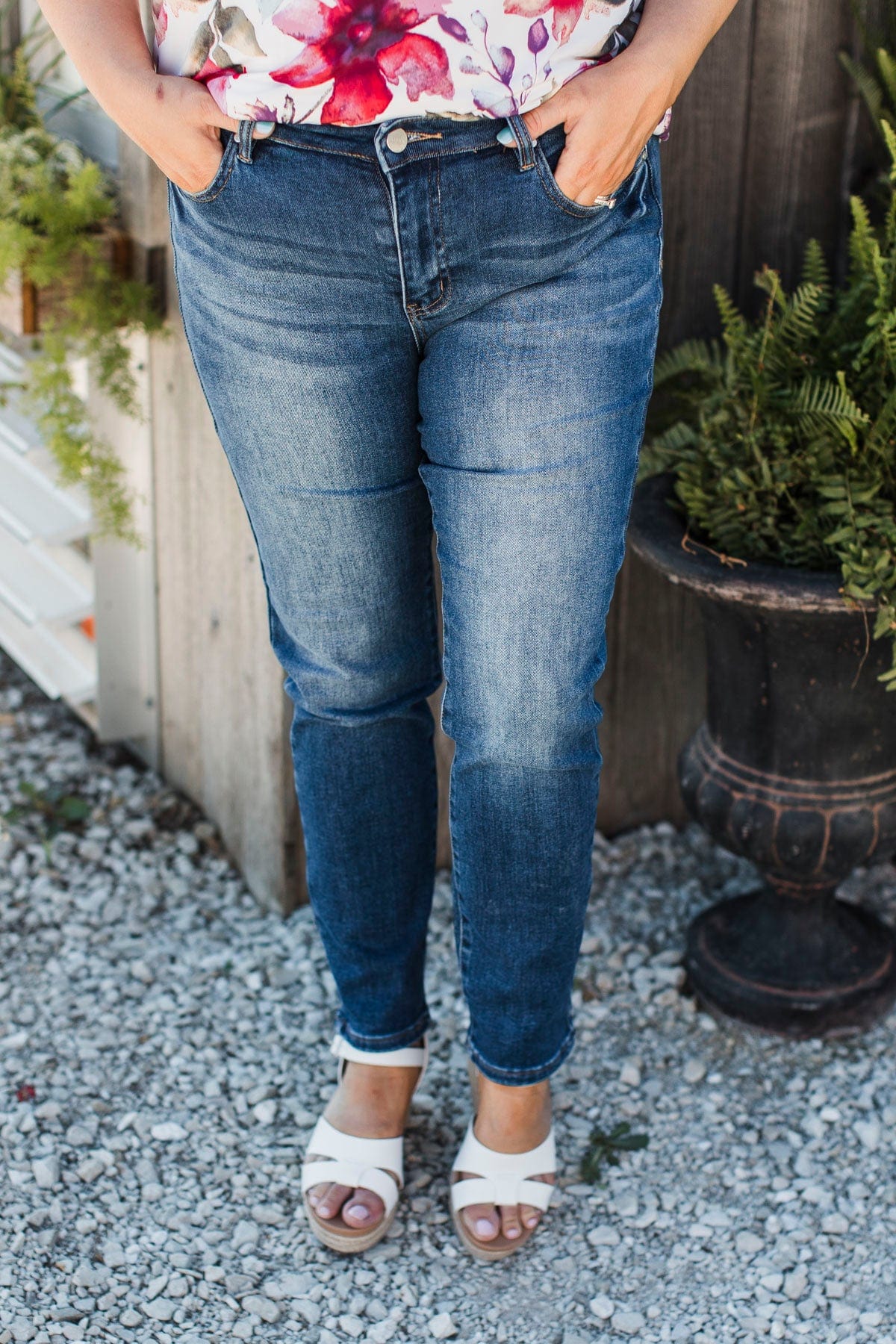 Risen Skinny Jeans- Reena Wash - Image 4