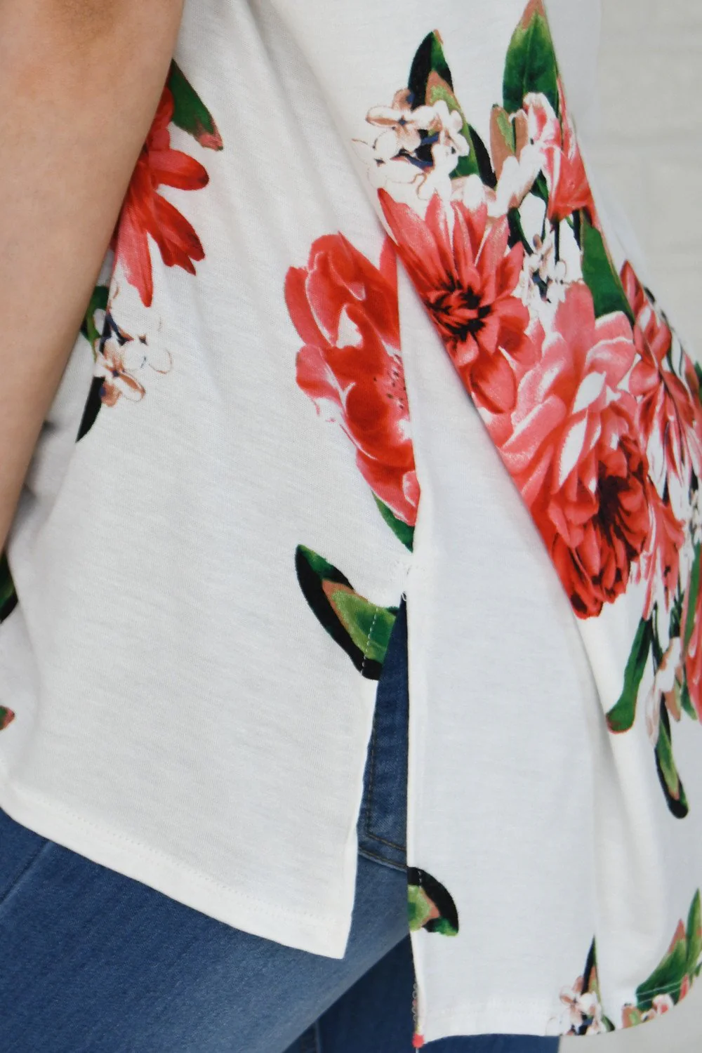 River of Roses Floral Top - Image 6
