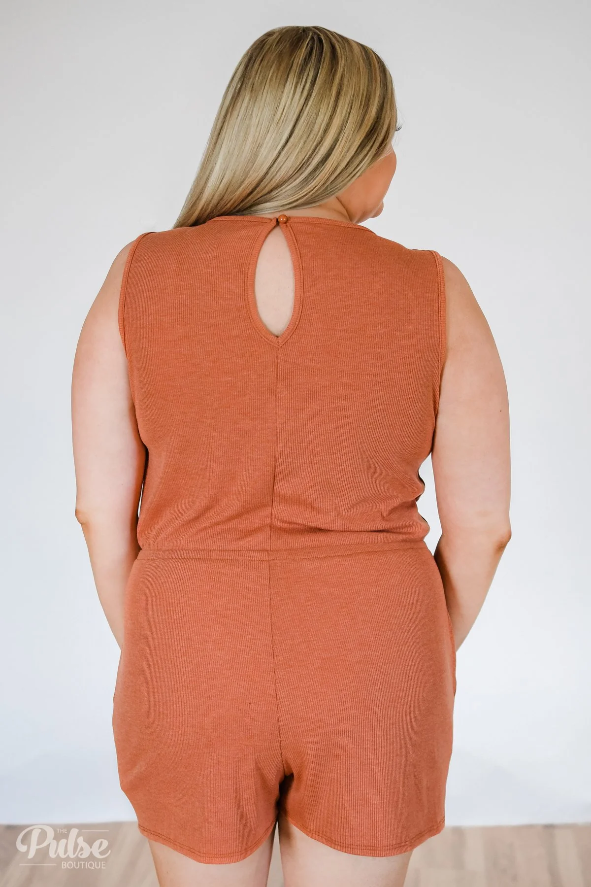 Roadtrip Ready Romper- Orange - Image 10