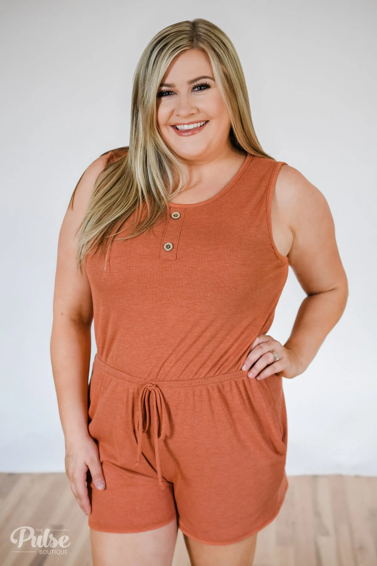 Roadtrip Ready Romper- Orange - Image 8
