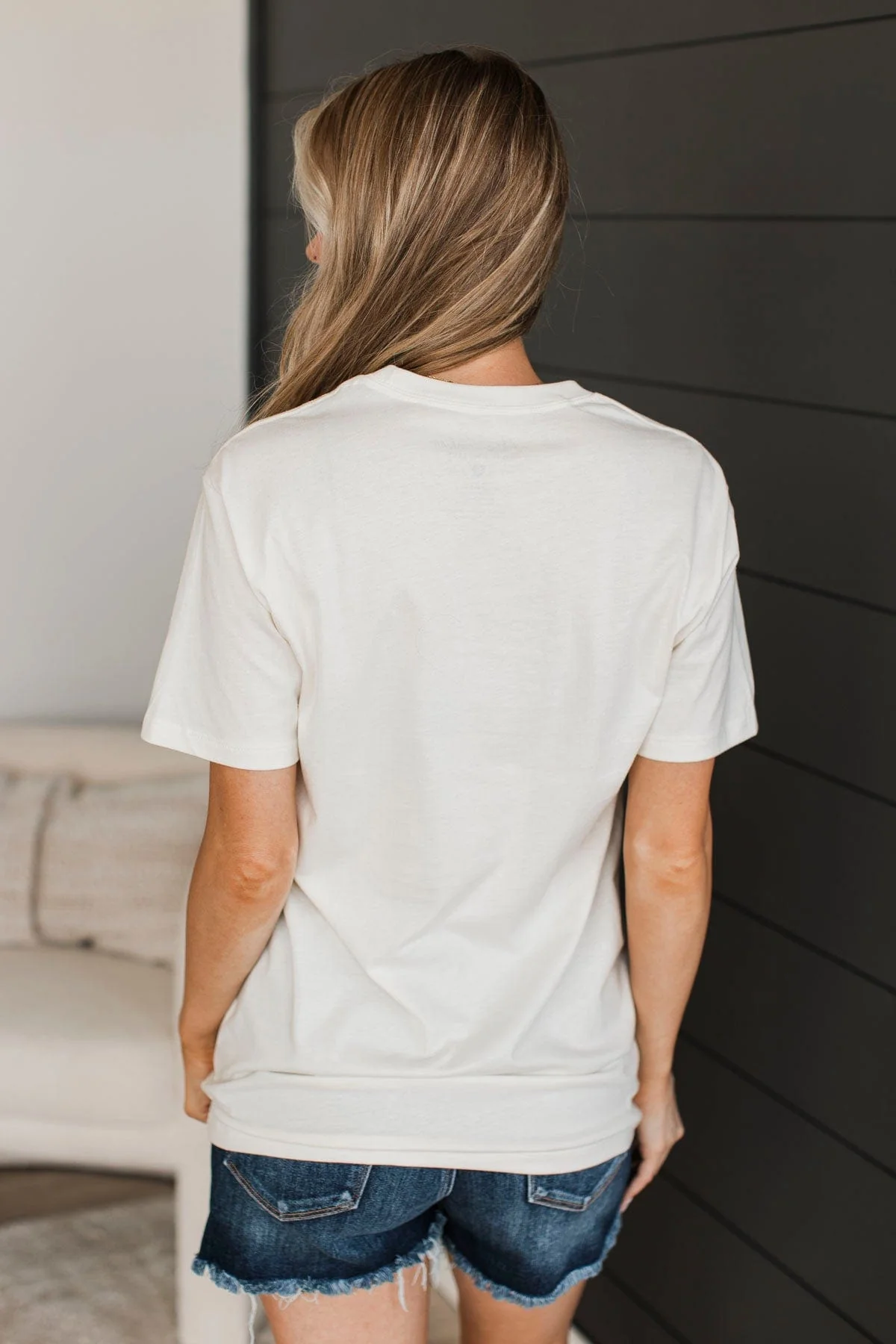 "Roam Free, Wander Far" Graphic Tee- Ivory - Image 8