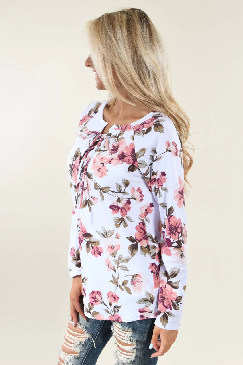Romance is the Name Floral Top - Image 5