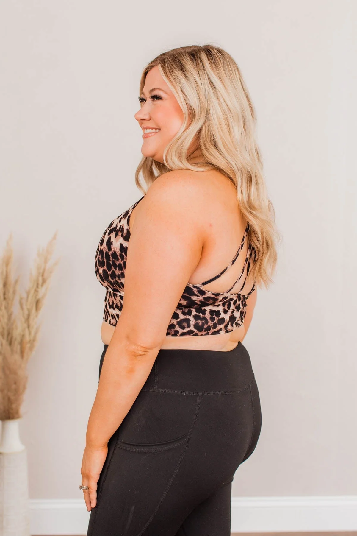 Run With The Lions Sports Bra- Leopard - Image 6