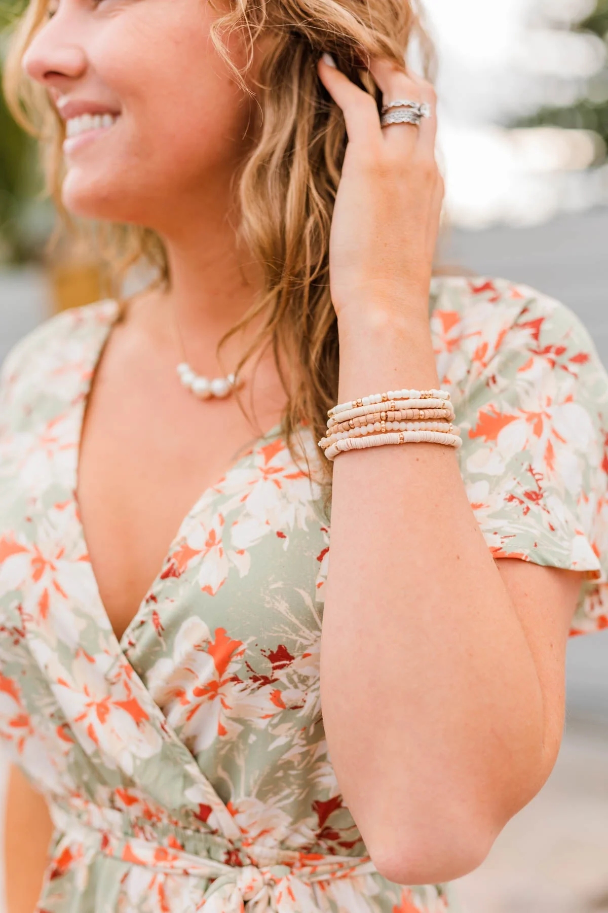Sandy Feelings Bracelet Set- Natural - Image 2
