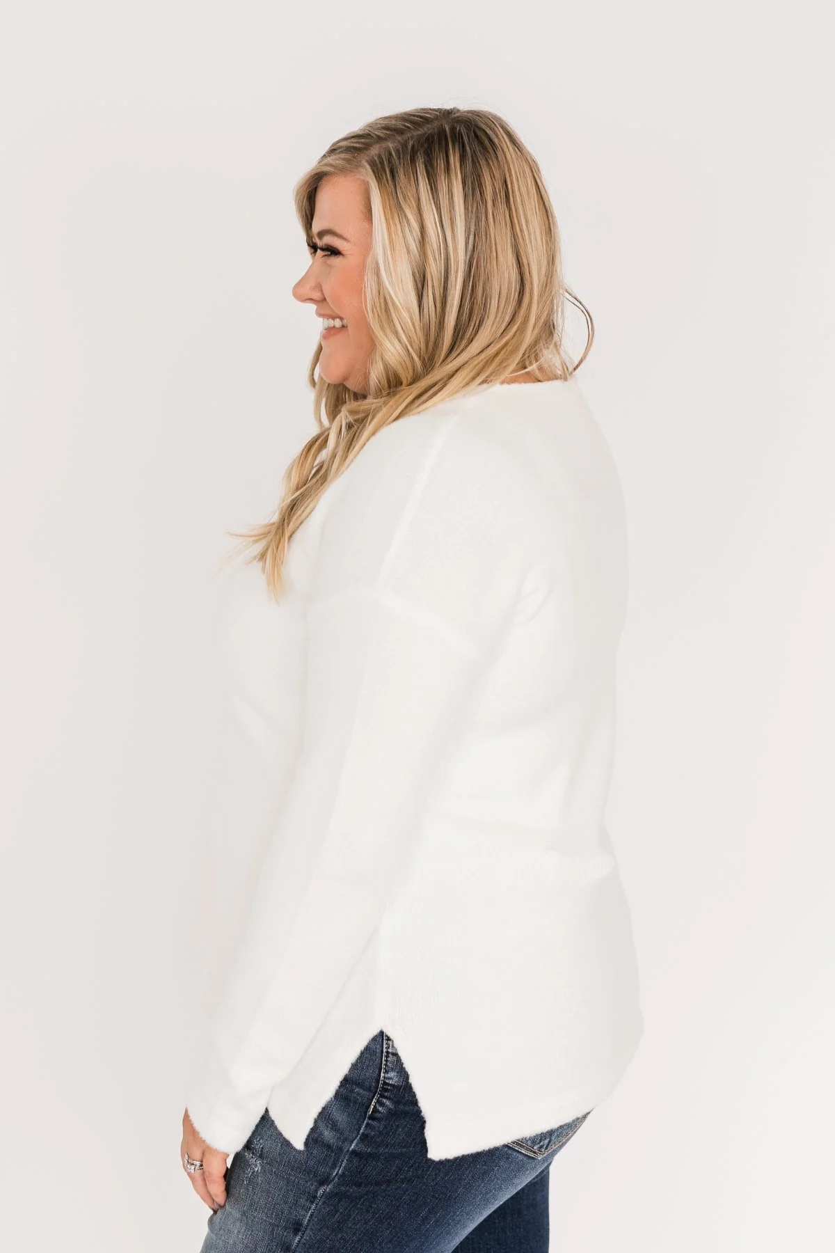 Say You Do Sweater- Off White - Image 16
