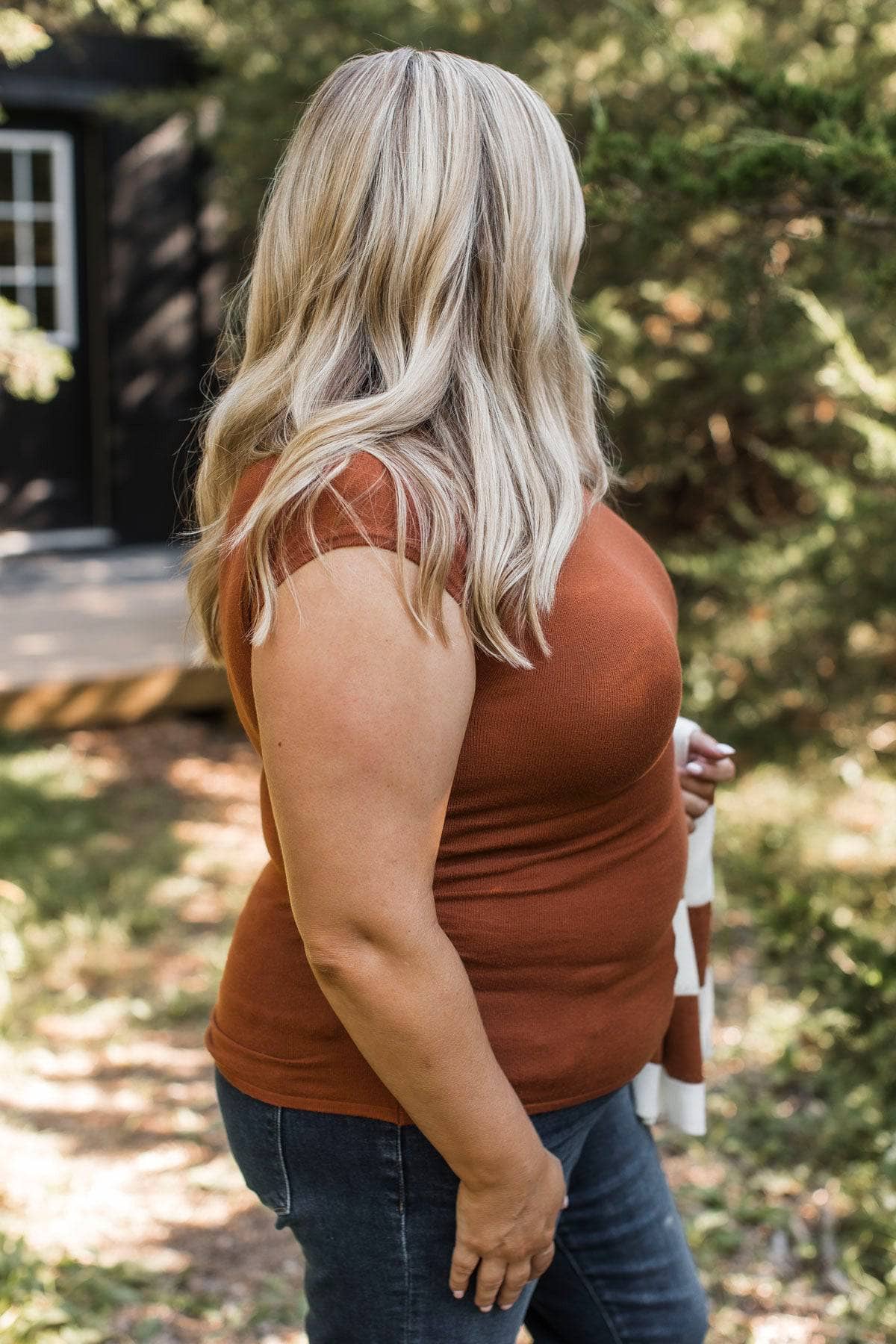 Searching For More Ruched Top- Copper - Image 10