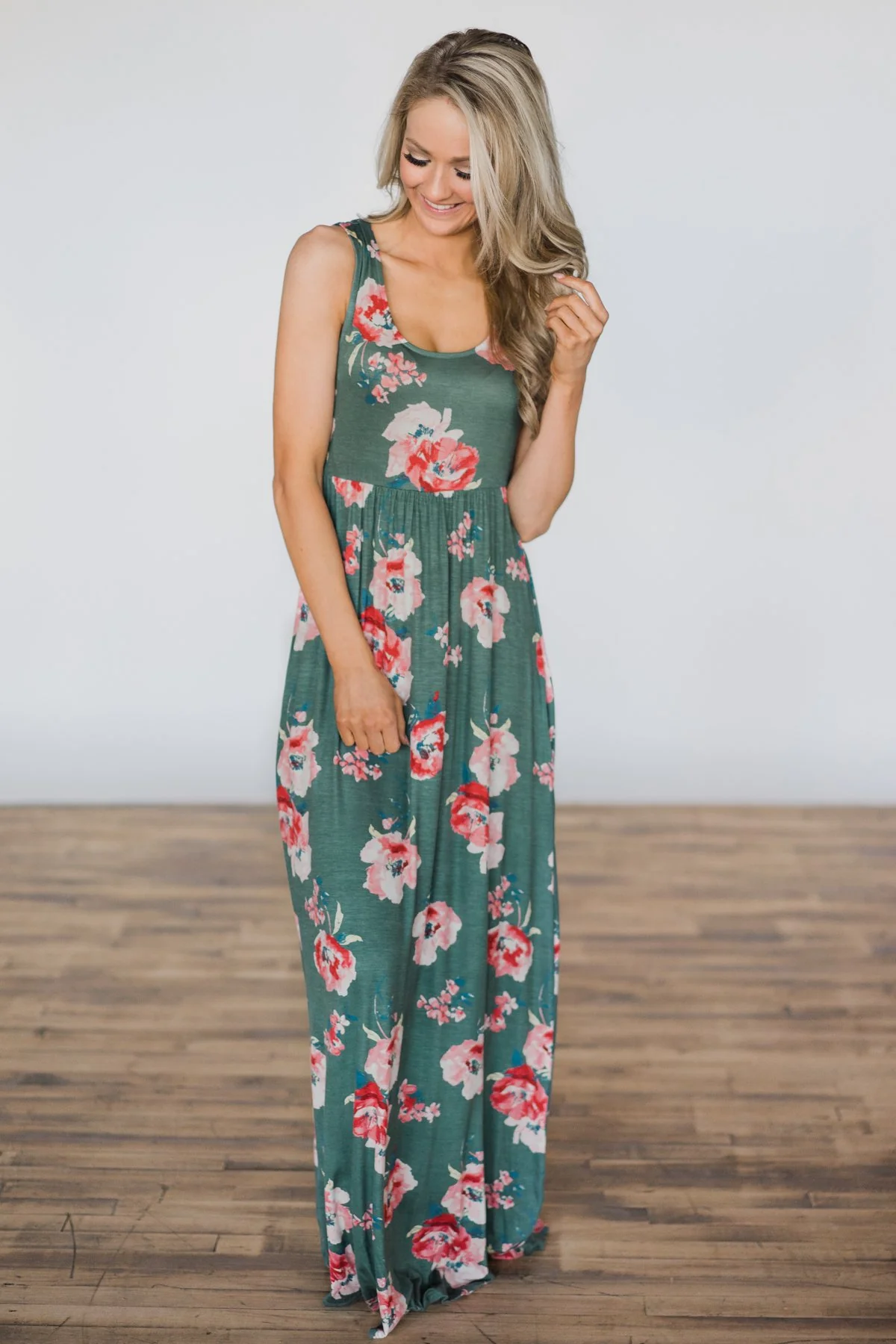Seas the Day Floral Maxi Dress