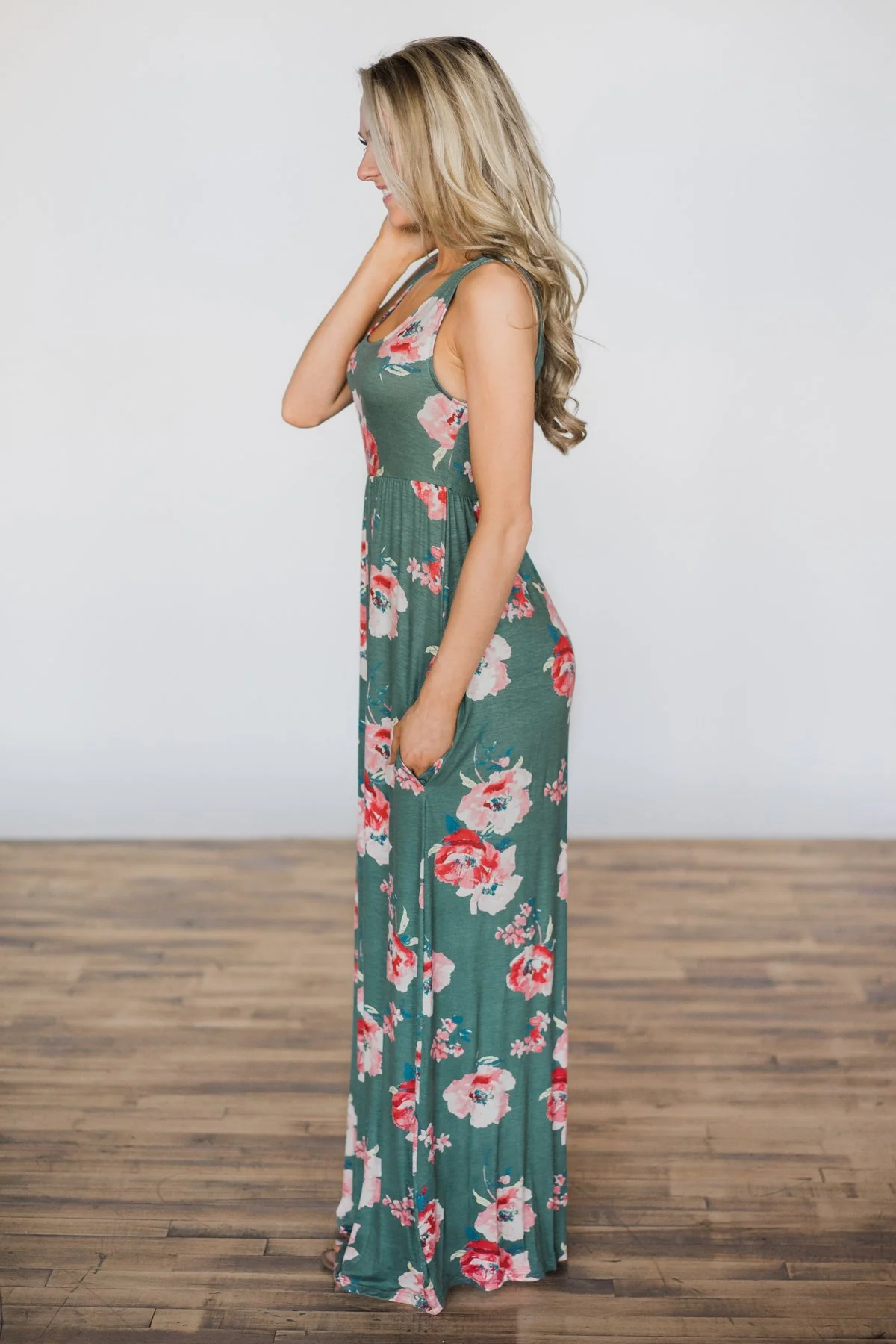 Seas the Day Floral Maxi Dress - Image 6