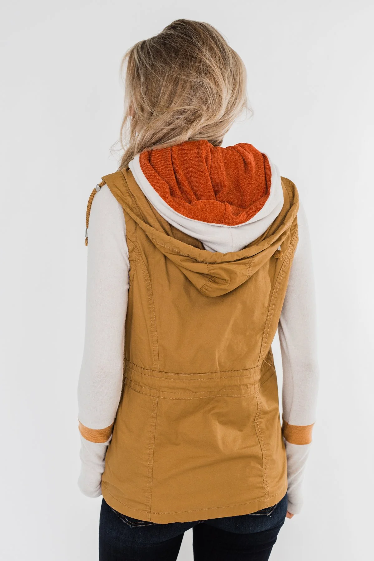 Season Essential Vest- Burnt Mustard - Image 13