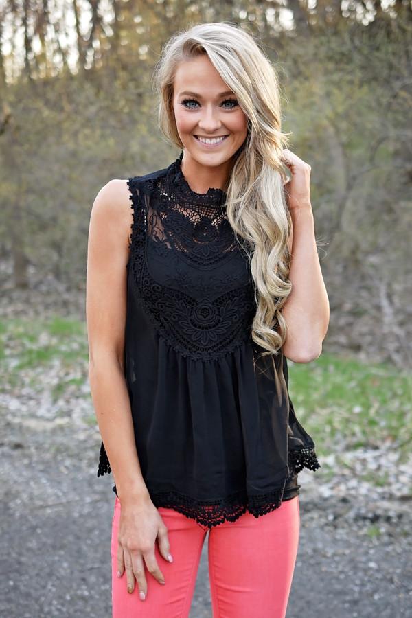 Secret Keeper Top ~ Black - Image 3