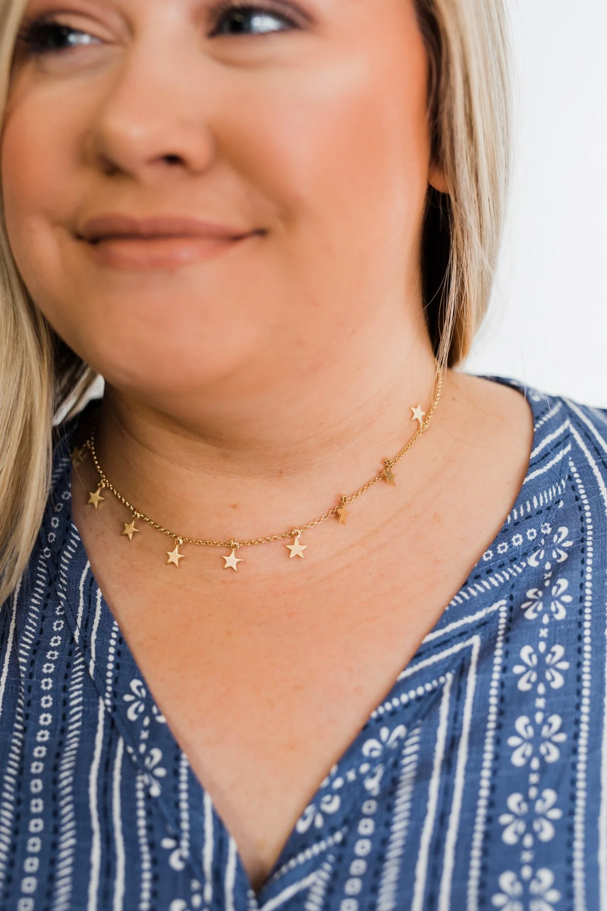 Seeing Stars Charm Necklace- Gold - Image 2