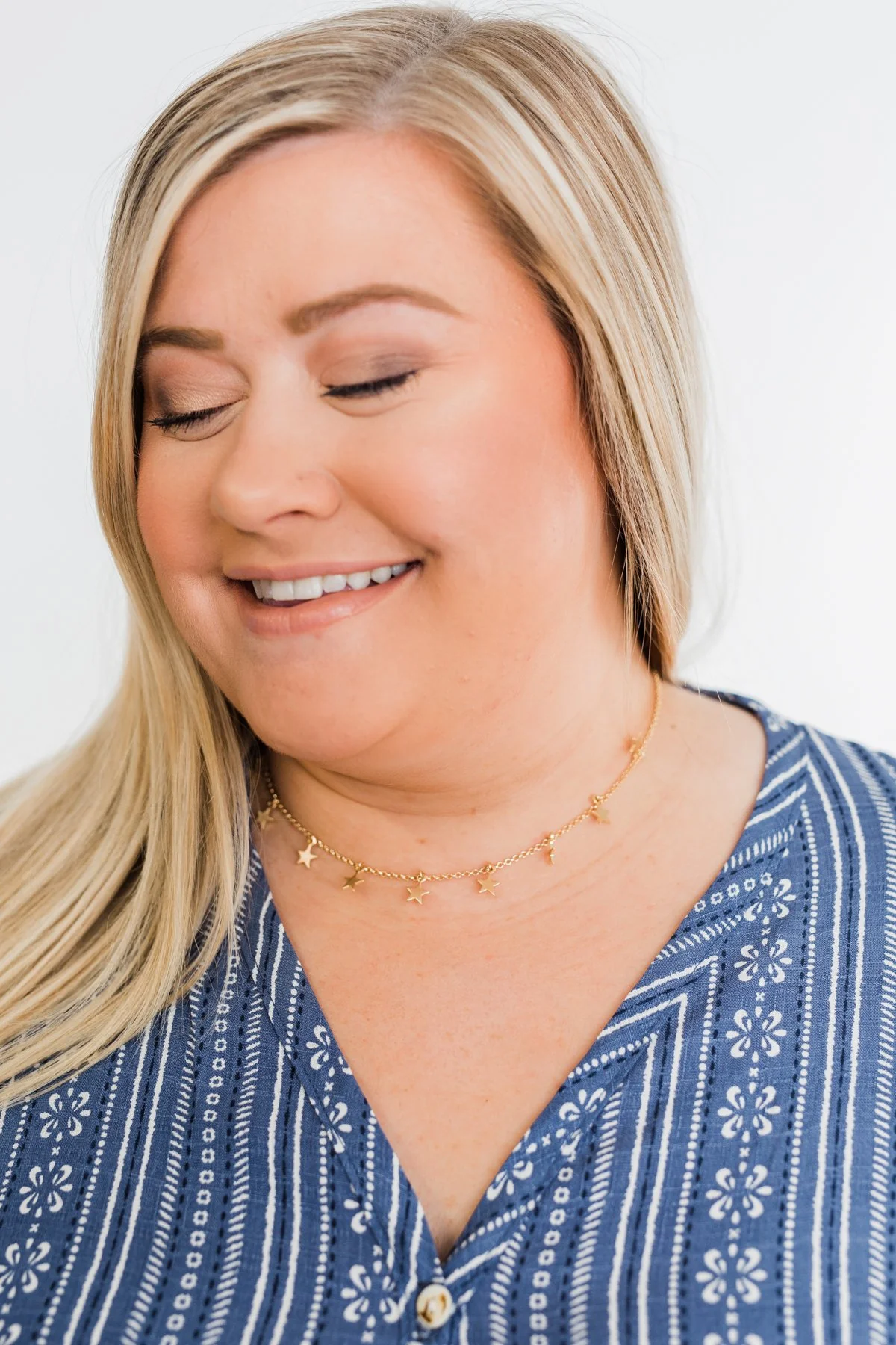 Seeing Stars Charm Necklace- Gold - Image 5