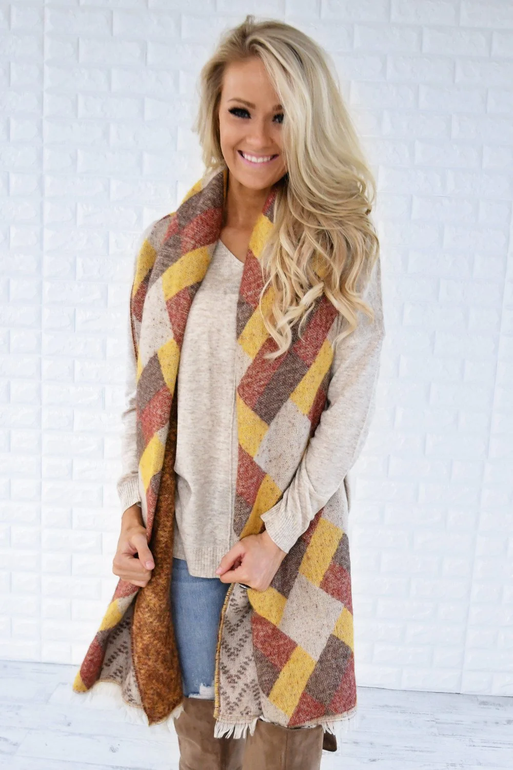 Setting Sun Table Runner Scarf - Image 2
