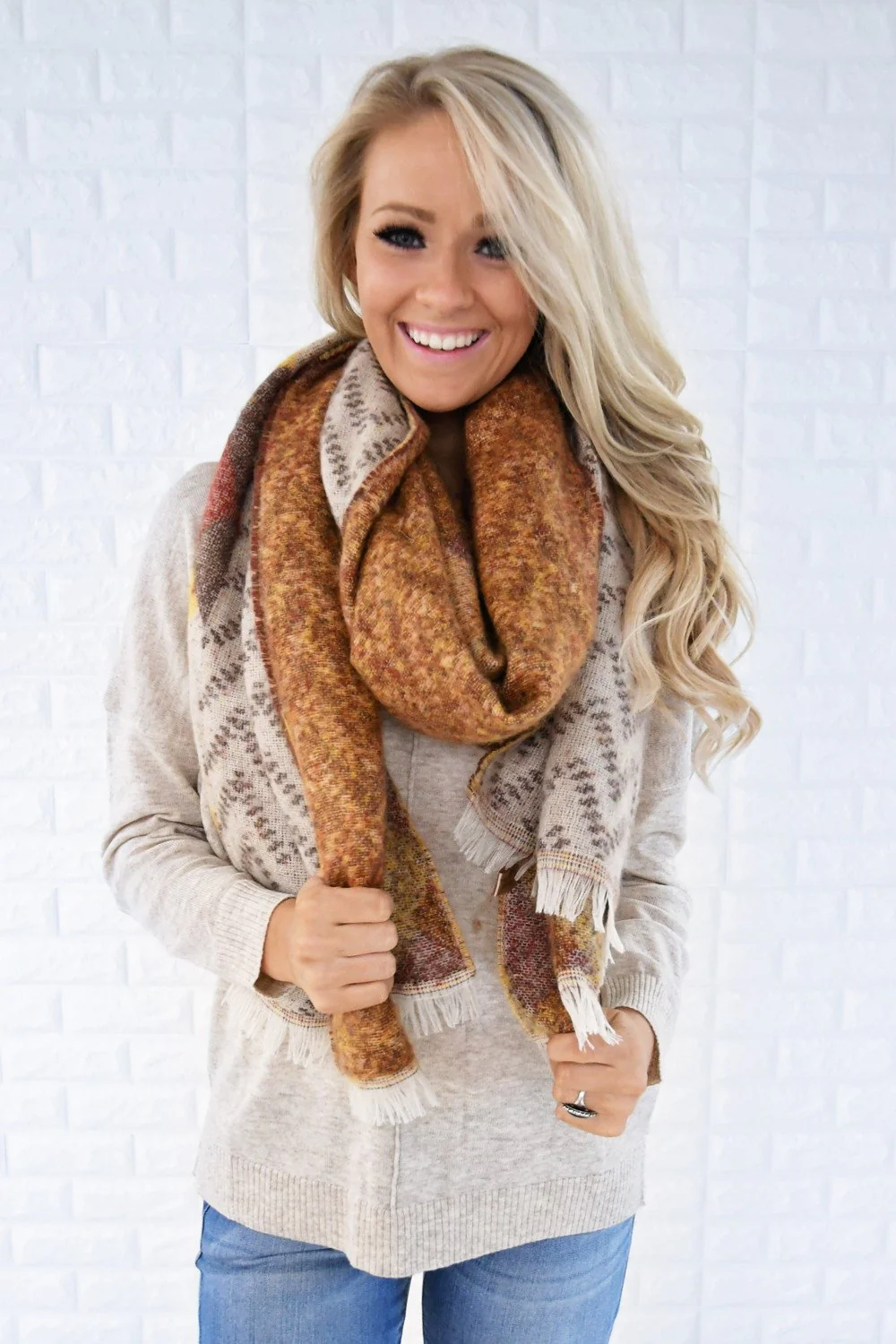 Setting Sun Table Runner Scarf - Image 3