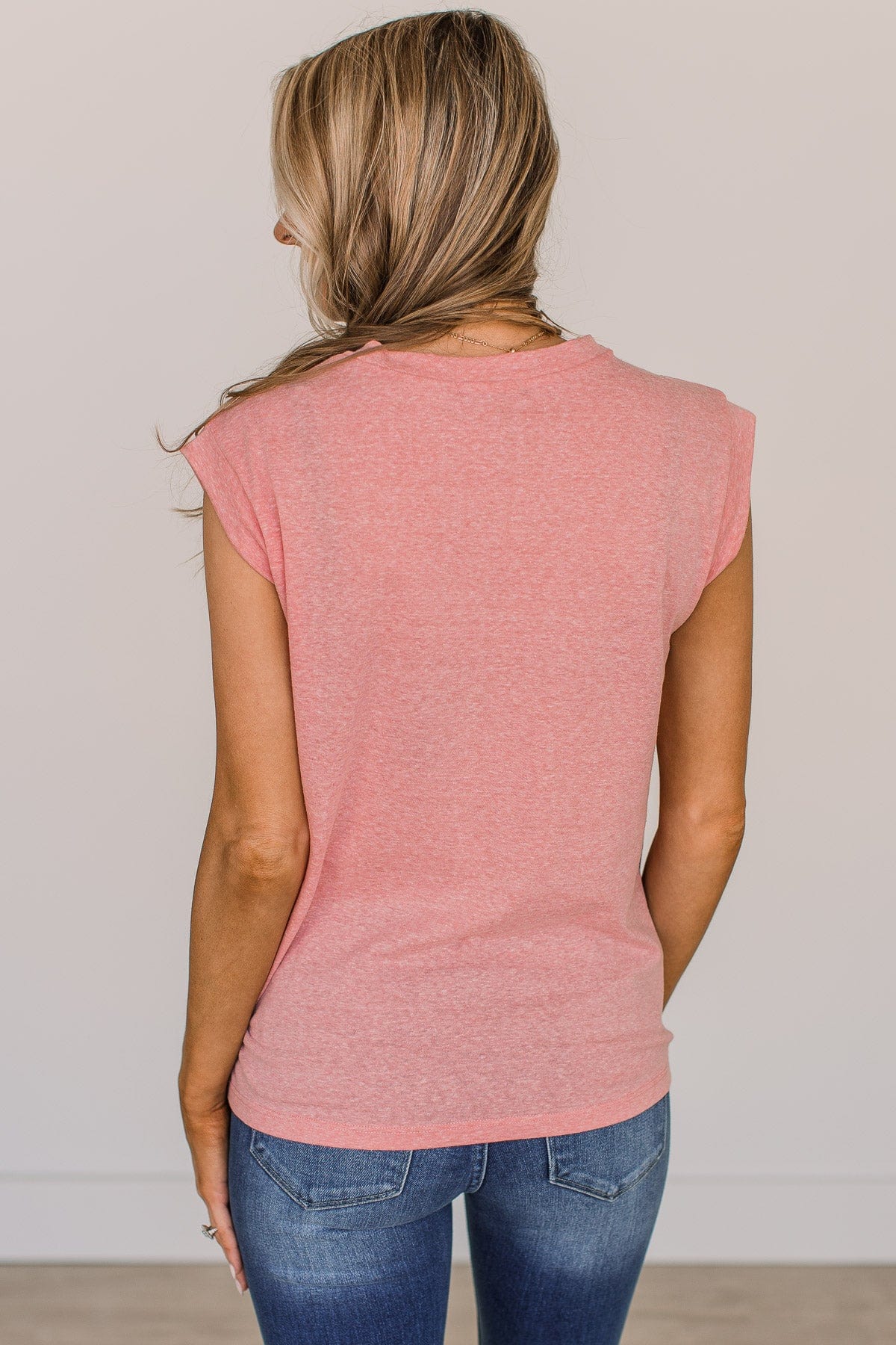 Share Your Happiness Knit Top- Pink - Image 7