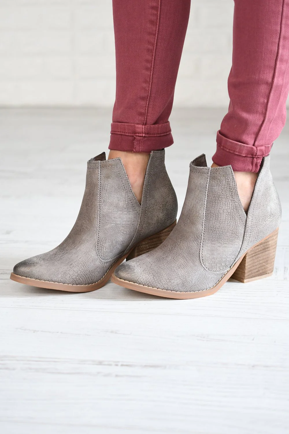 Shea Booties ~ Grey - Image 5
