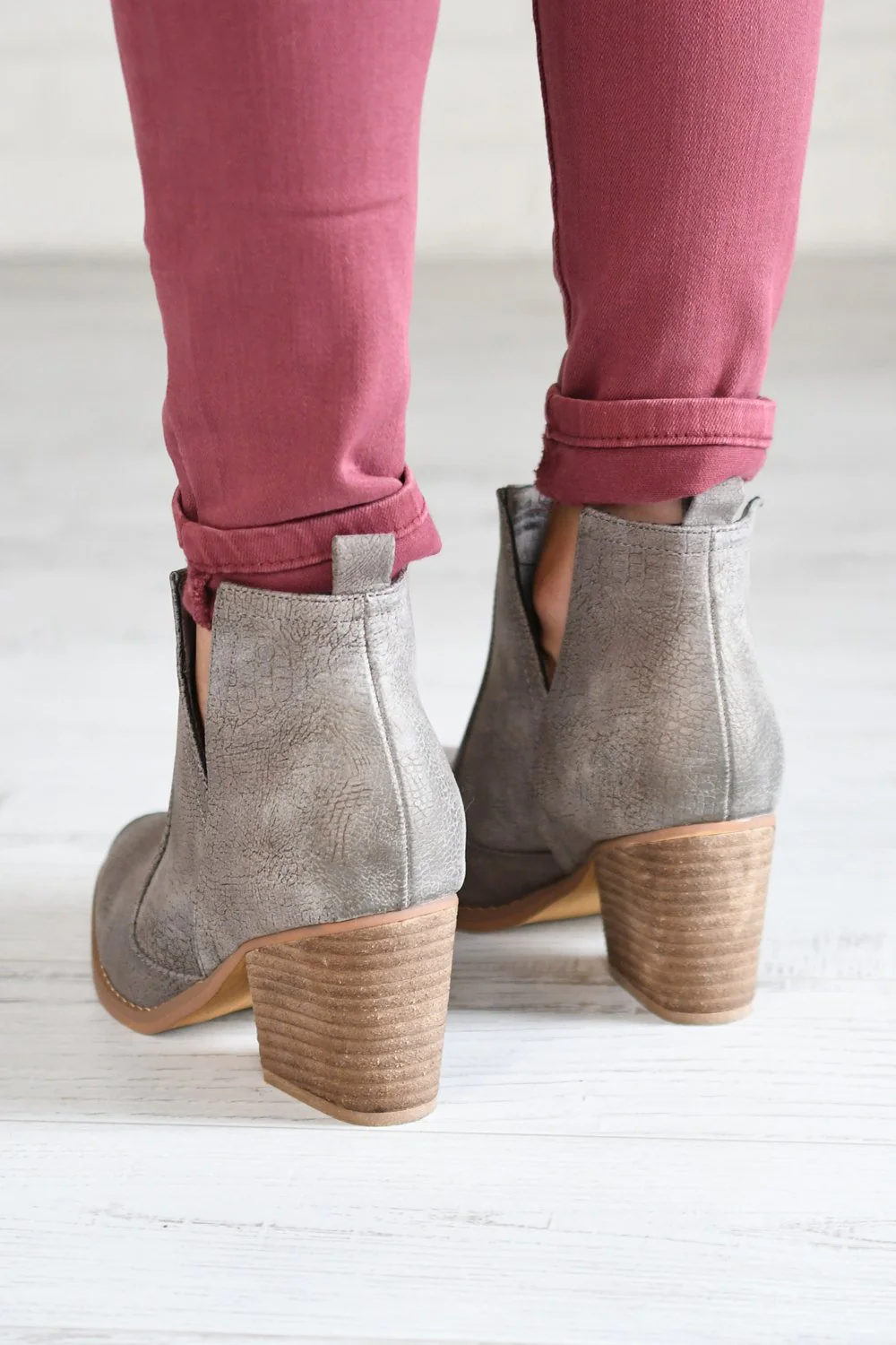 Shea Booties ~ Grey - Image 6
