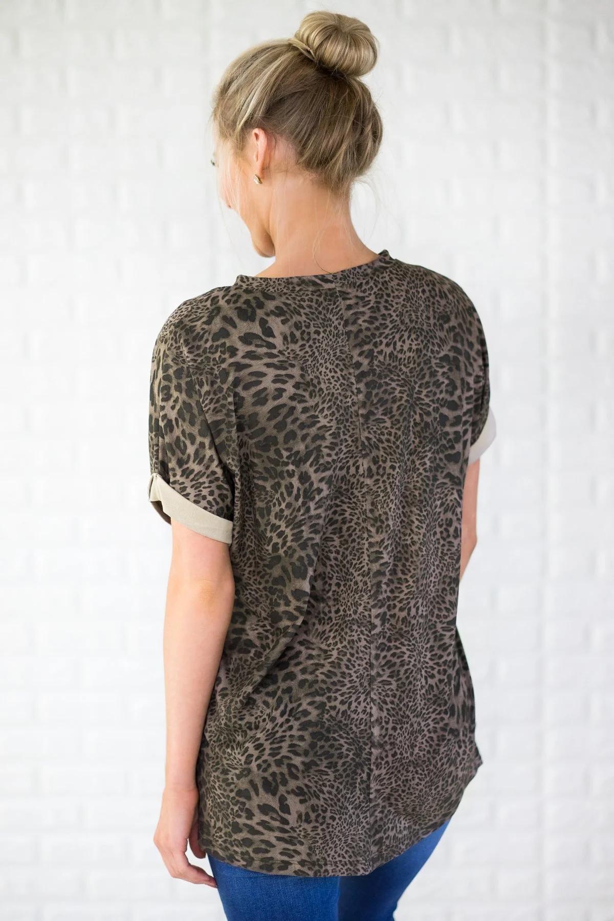 She's A Mystery Leopard Top - Image 4