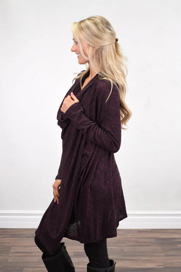 Shoulder Button Top ~ Purple - Image 5