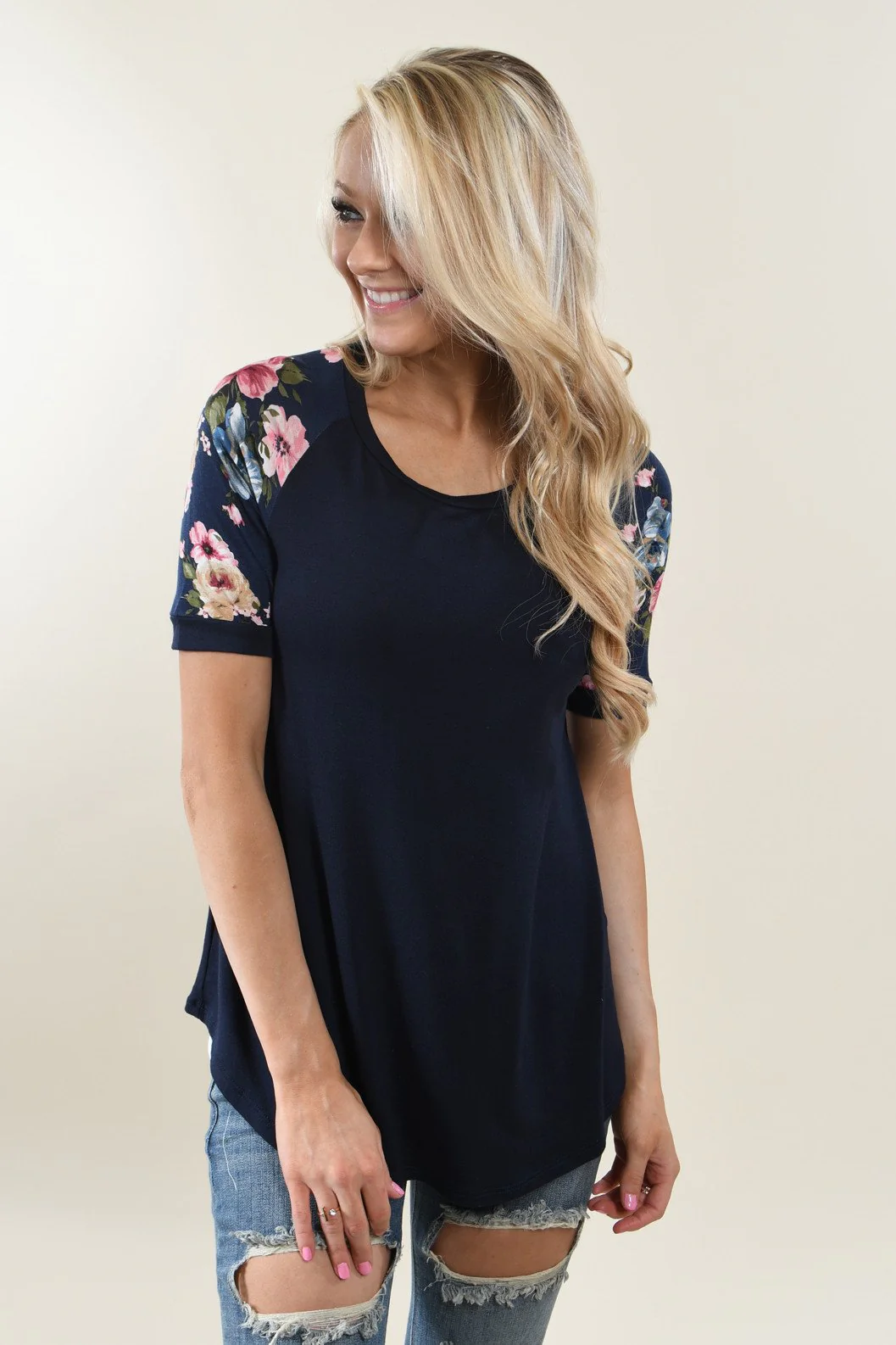 Show Your Best Top ~ Navy - Image 4