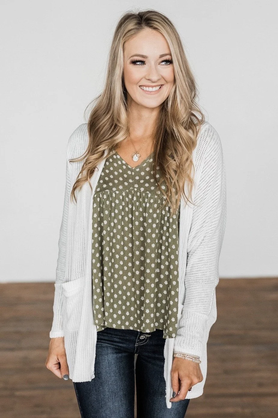 Sincerely Yours Knit Cardigan- Ivory - Image 8