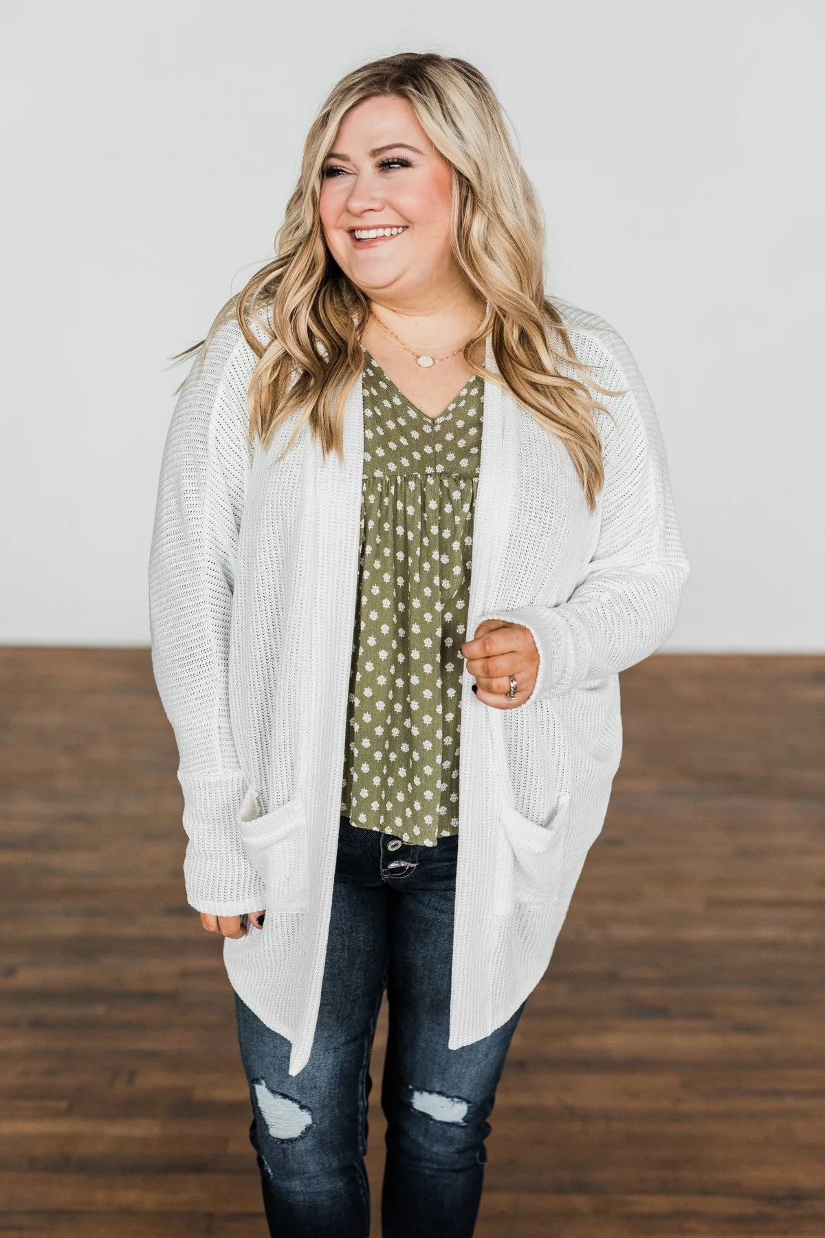 Sincerely Yours Knit Cardigan- Ivory - Image 9