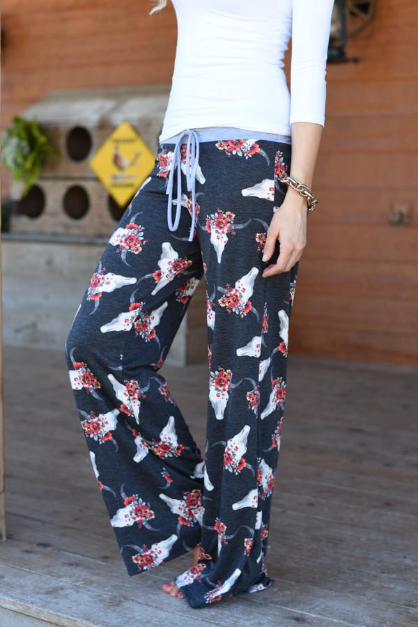 Skull Lounge Pants - Image 4