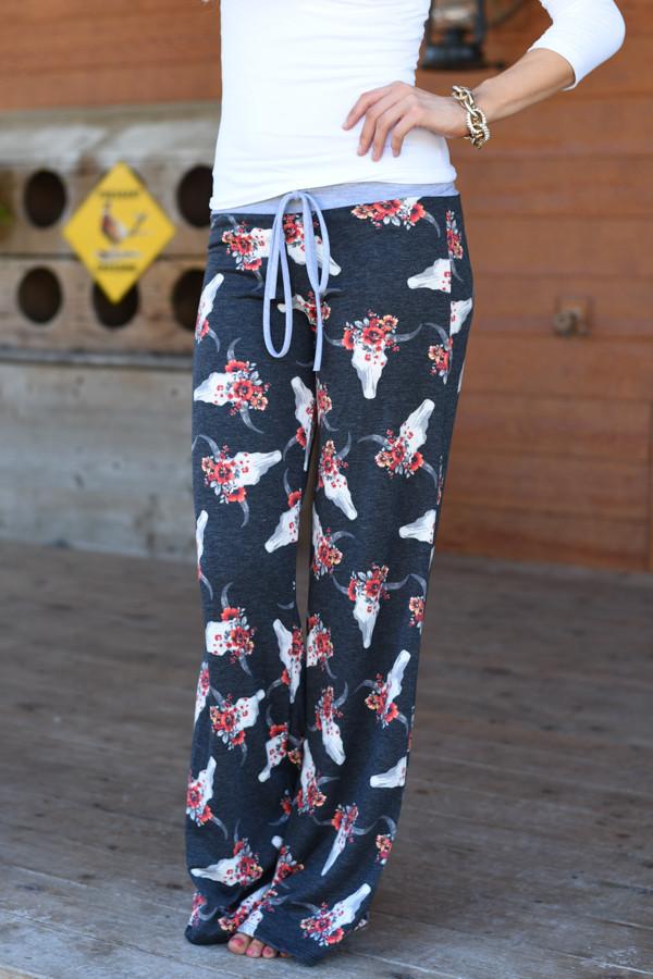 Skull Lounge Pants - Image 5