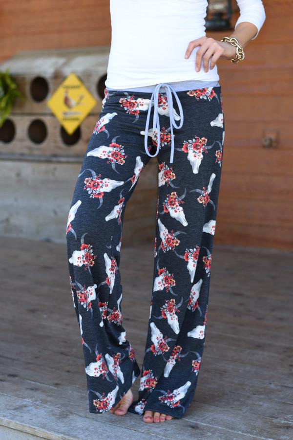 Skull Lounge Pants - Image 6