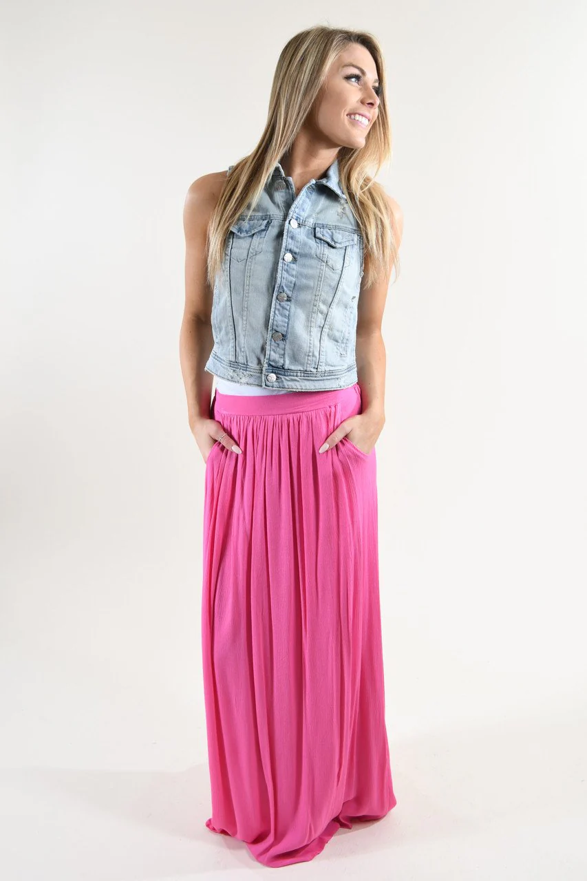 Sleeveless Denim Jacket - Image 3