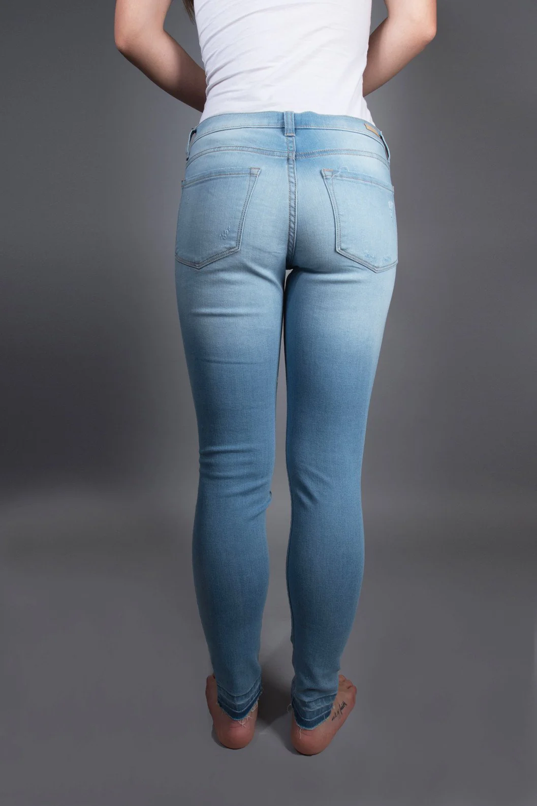 Sneak Peek Jeans ~ Light Wash - Image 4
