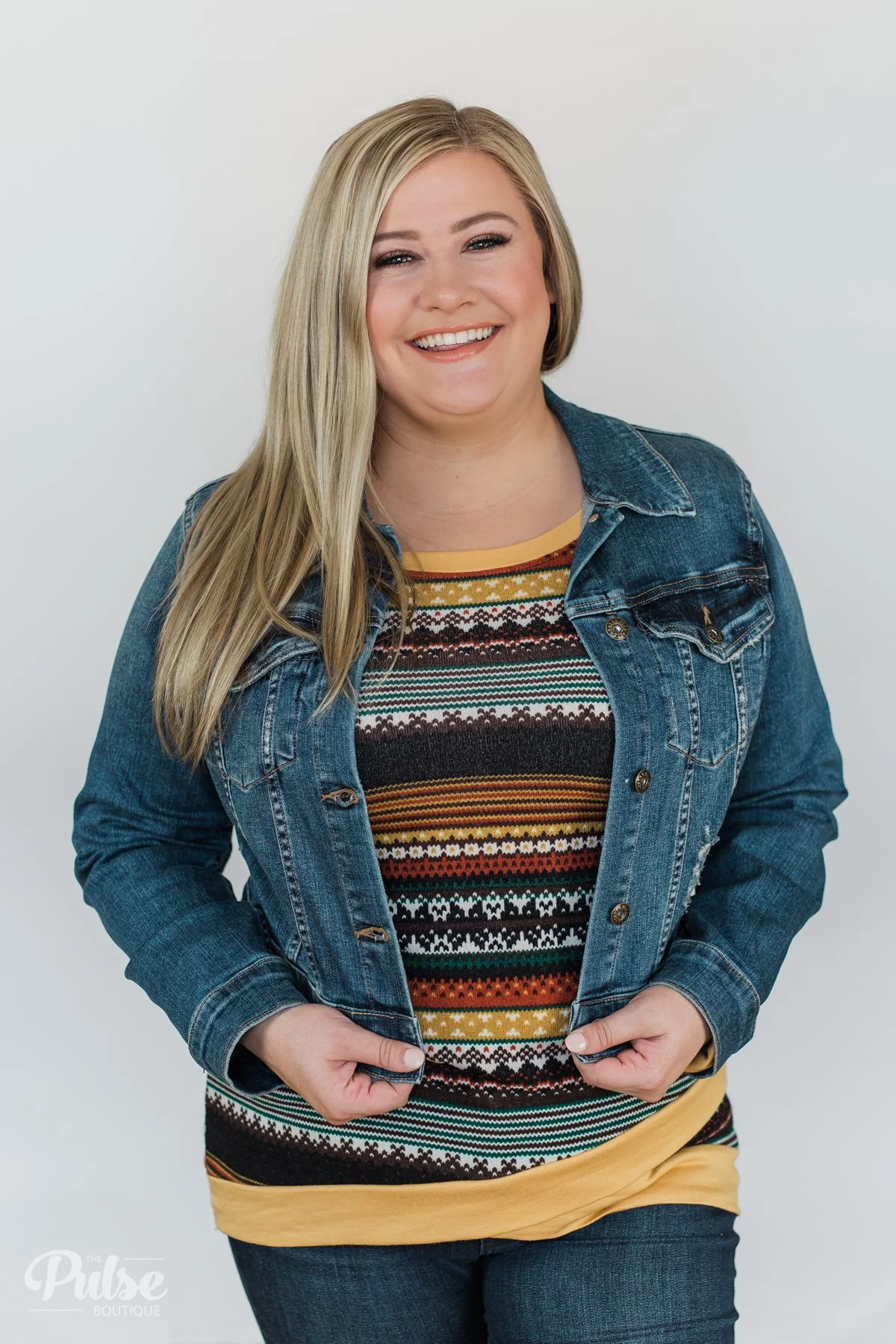 Sneak Peek- Slightly Distressed Jean Jacket - Image 2