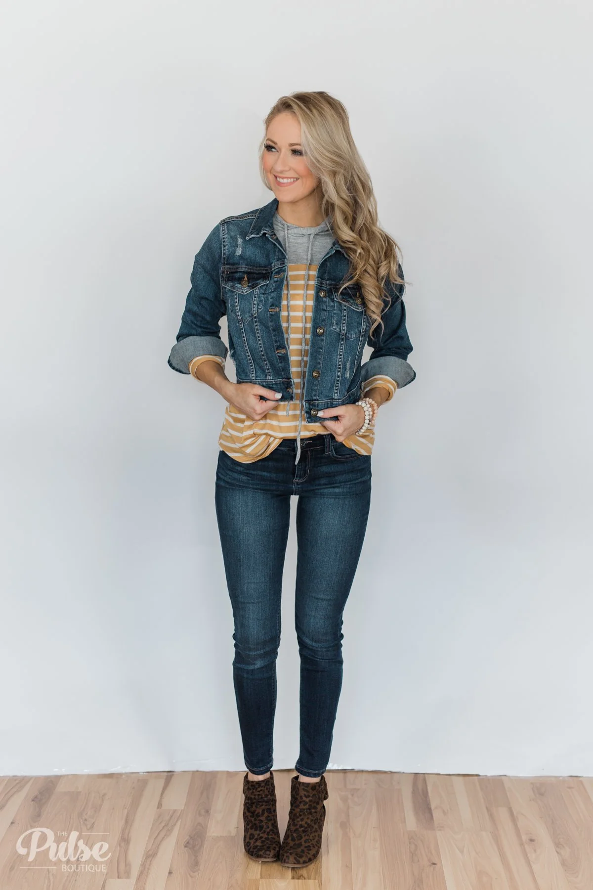 Sneak Peek- Slightly Distressed Jean Jacket - Image 4