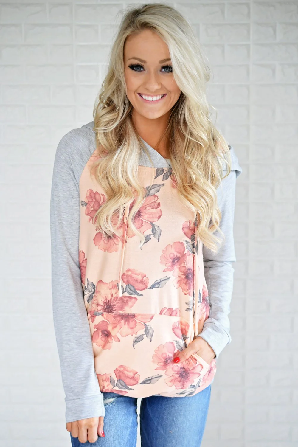 So Good To Me Floral Hoodie - Image 4