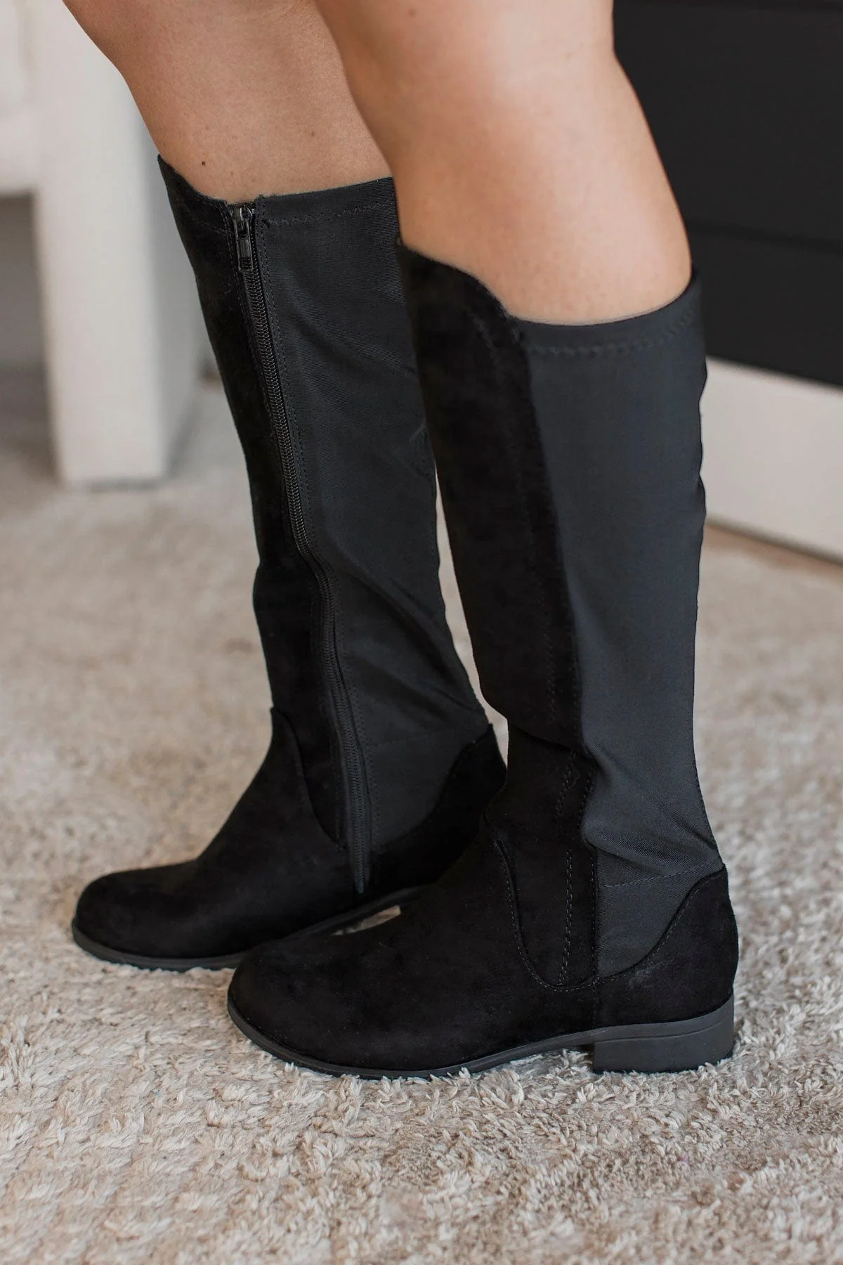 Soda Cheese Boots- Black - Image 2